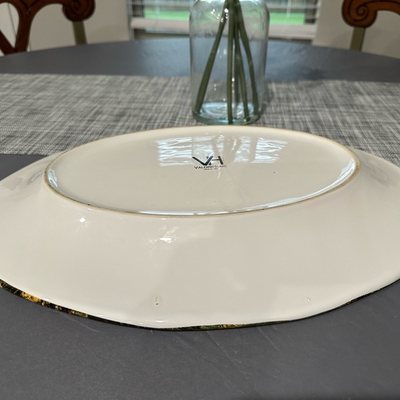 Ceramic Valori Home Serving Plate Made In Italy - Picture 4 of 12